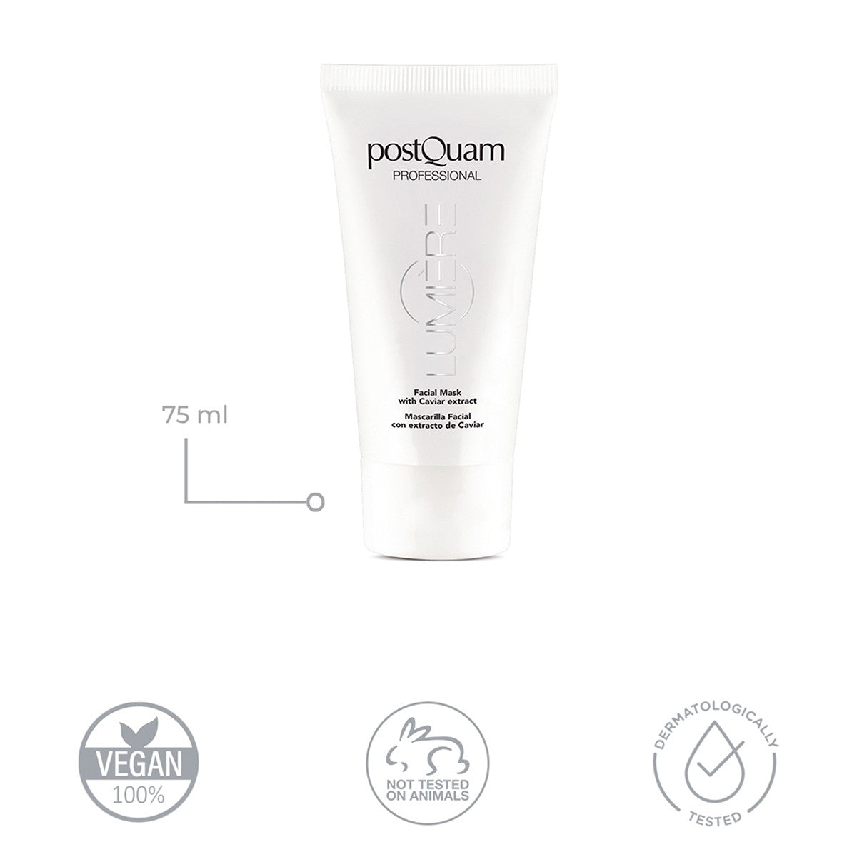 Maschera viso al caviale 75 ml.