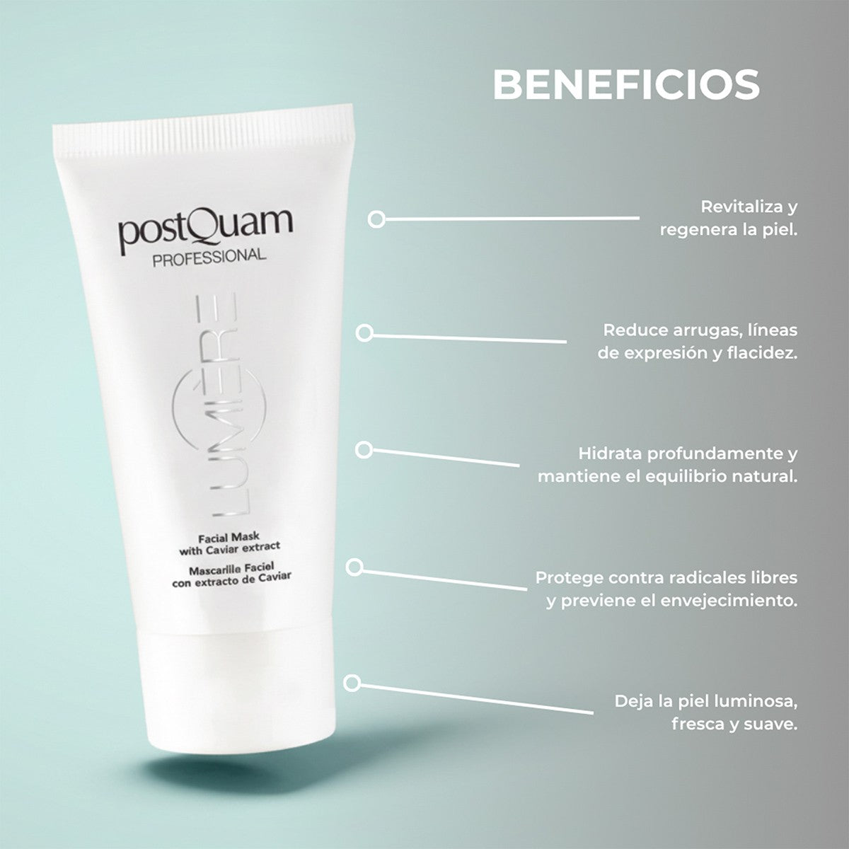 Maschera viso al caviale 75 ml.