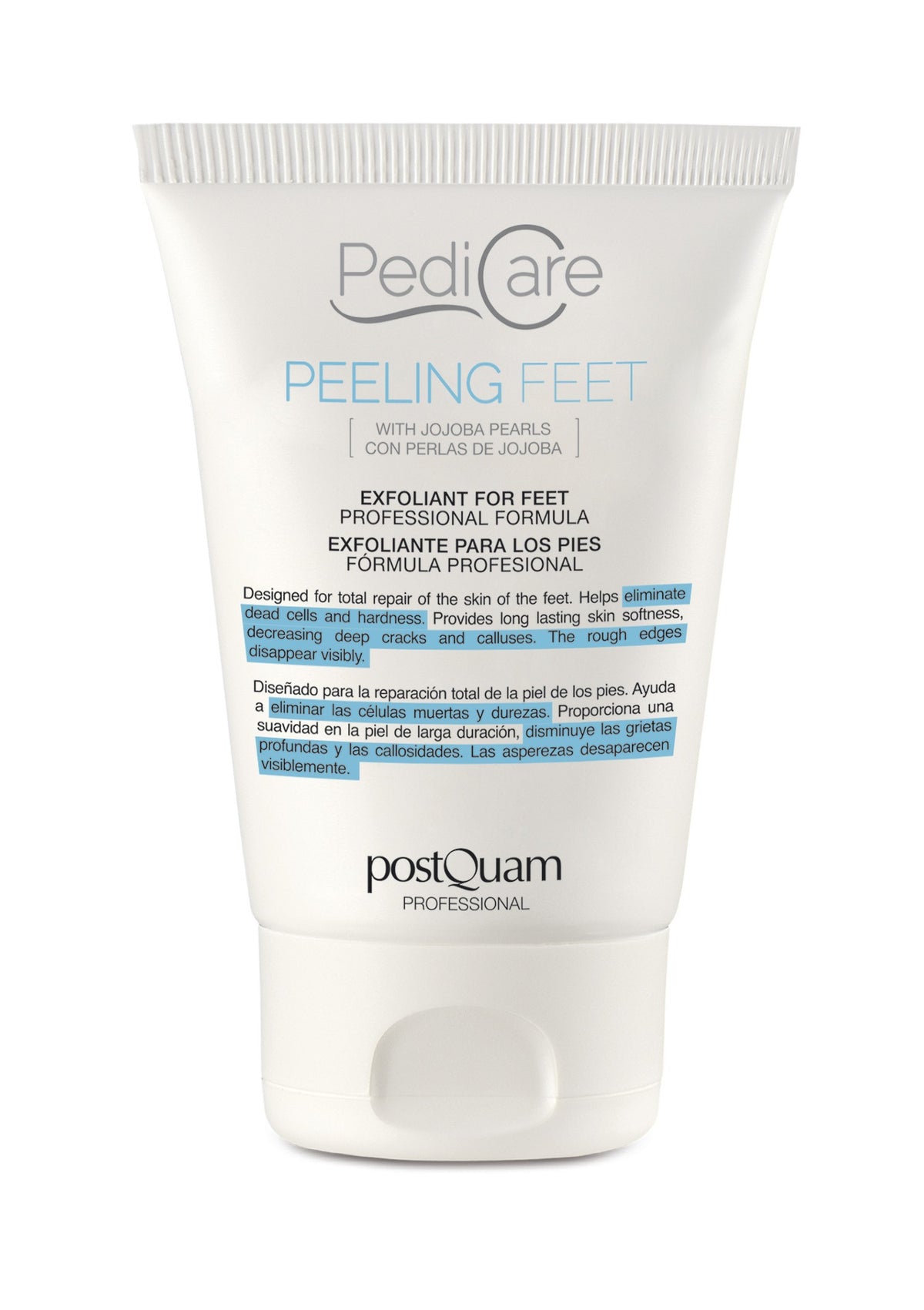 Creme esfoliante para pés 100 ml