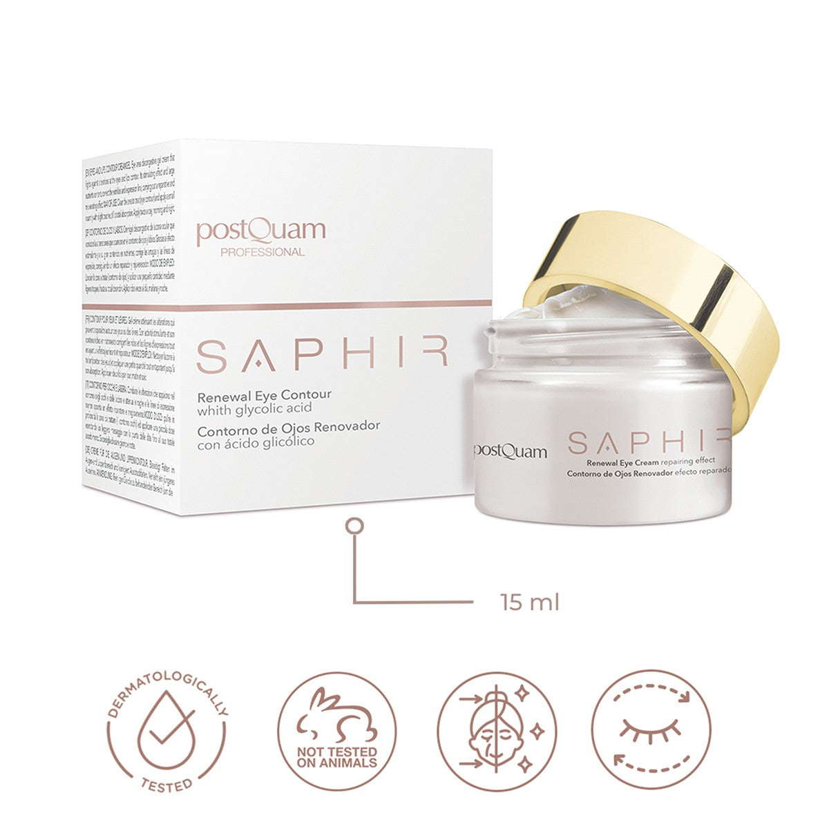 Saphir. Renewal Eyes Cream 15 ml