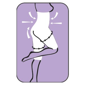 Pantaloni modellanti dimagranti