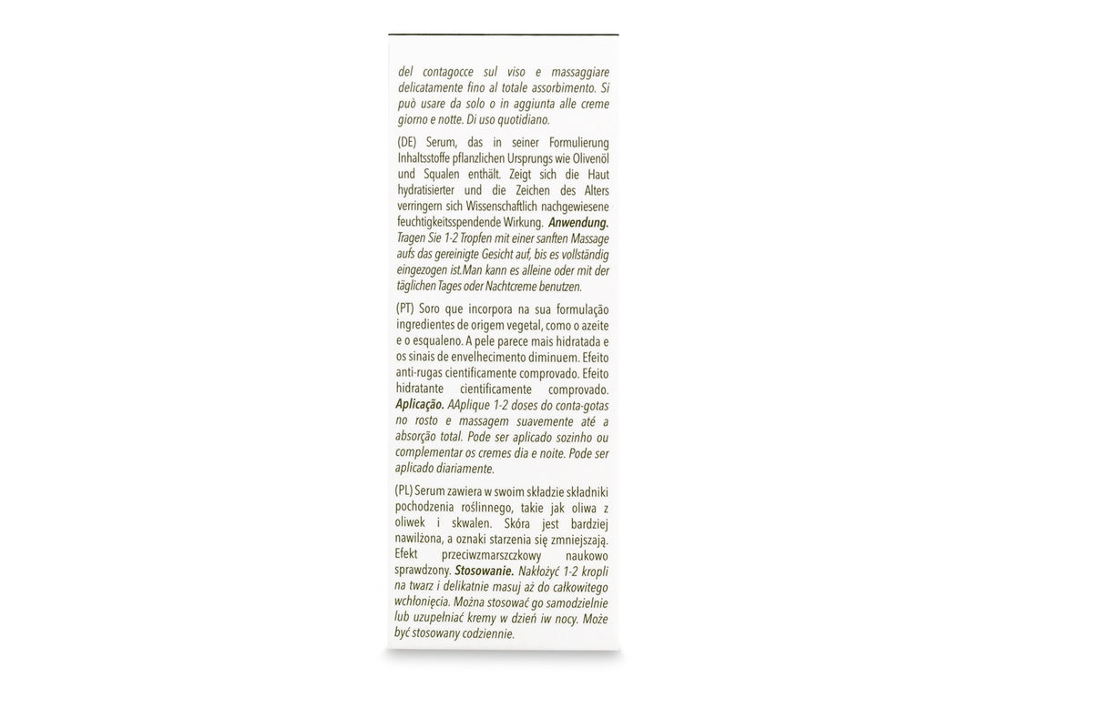 Siero olio viso Olive 30 ml