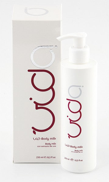 Latte corpo con estratto d'uva 250 ml