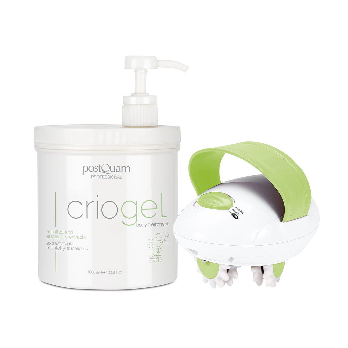 Pack Anticelulítico Criogel + Roller 6X