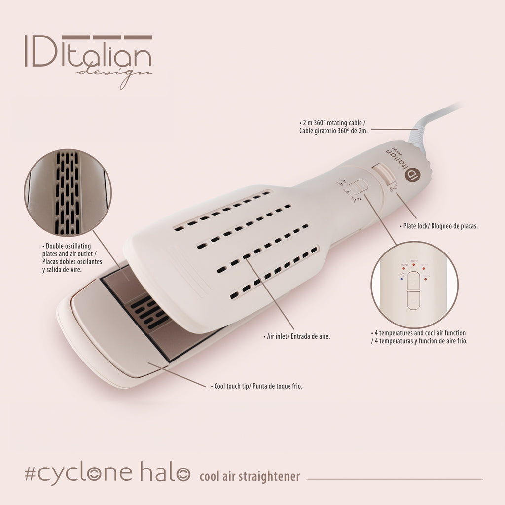 Cyclone Halo Cool Air Glätteisen