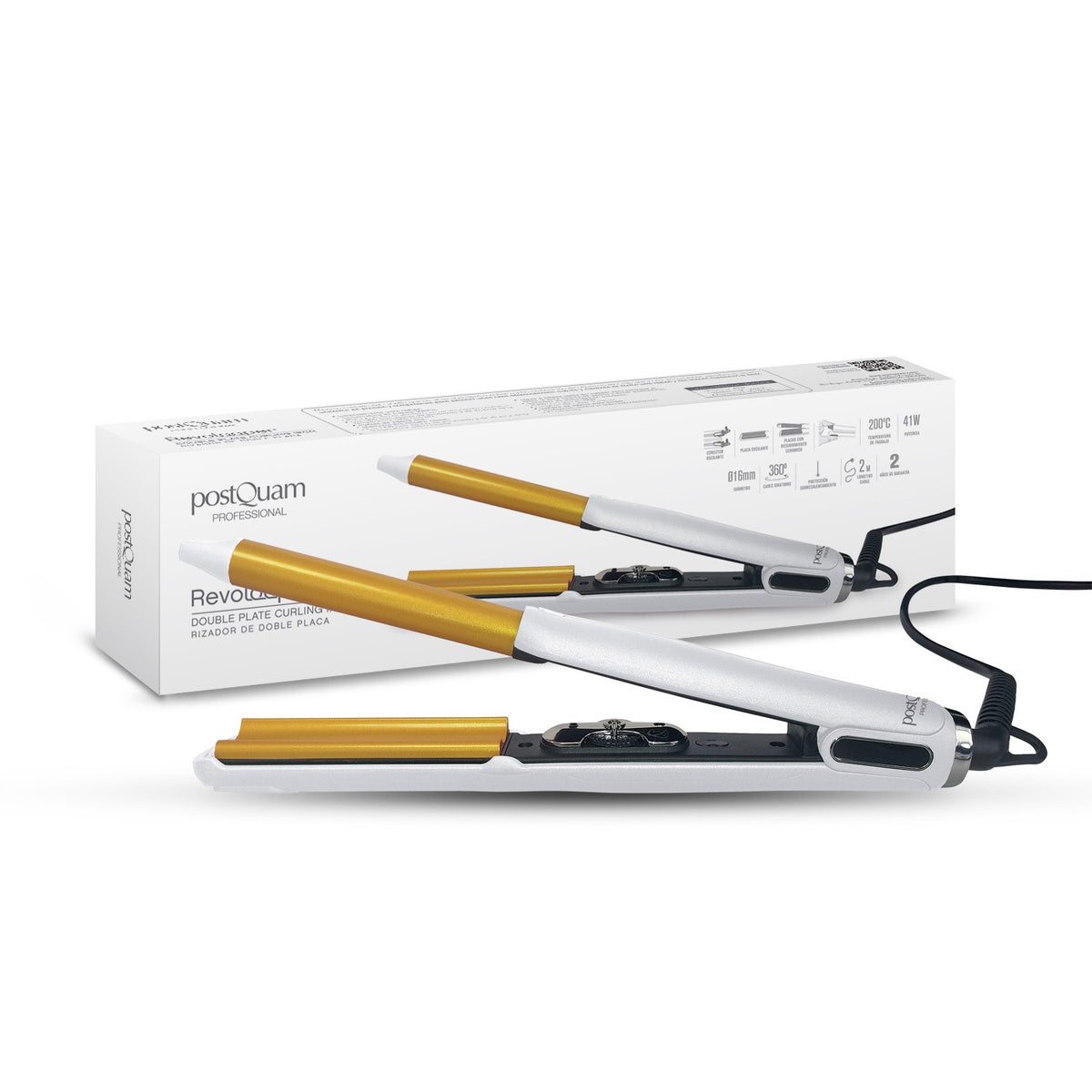 Tenacilla revolooper double plate