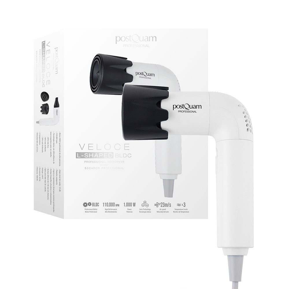 Secador Profesional Veloce L Bldc con Difusor