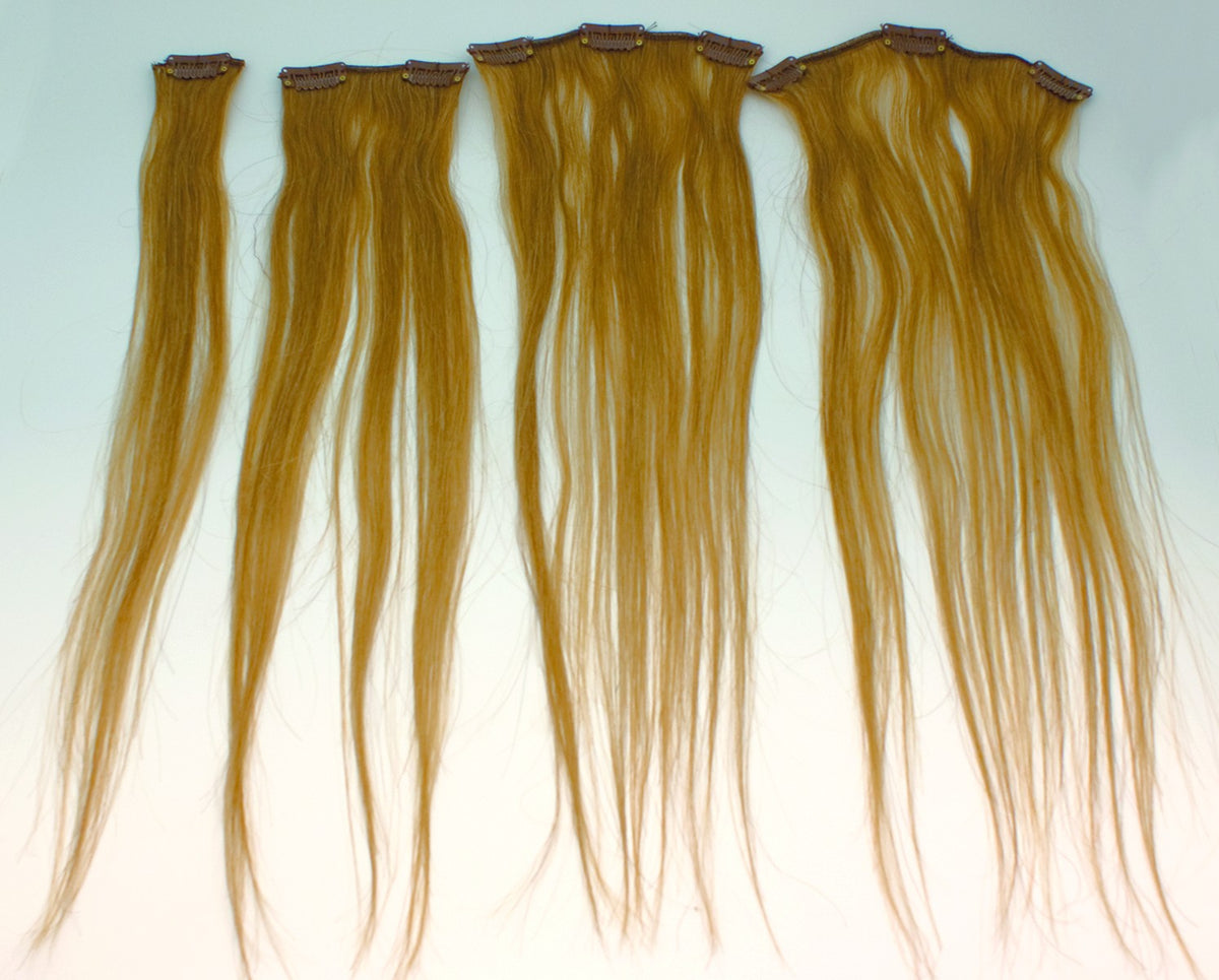 MANTA NATURAL CLIP 77X45 (7U) 10 DARK BLONDE