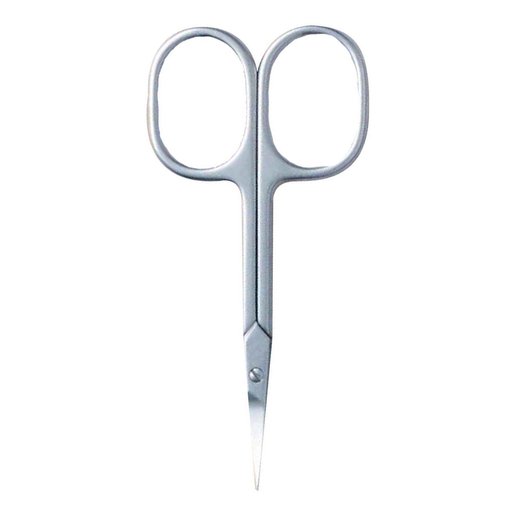 TESOURA DE CUTÍCULA/NARIZ 3,5" CABEÇA DE AÇO INOXIDÁVEL