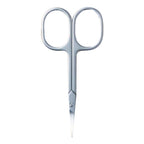 TESOURA DE CUTÍCULA/NARIZ 3,5" CABEÇA DE AÇO INOXIDÁVEL