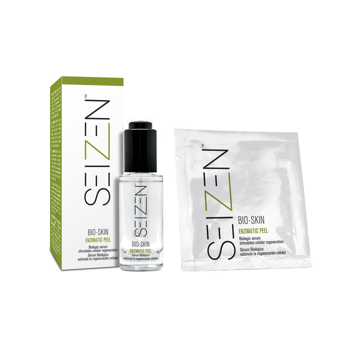 Sérum + voile biologique à l'acide enzymatique Seizen