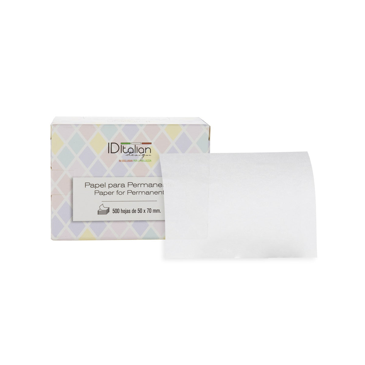 Cartine per permanente 50 x 70 mm (500 fogli da 22 gr)