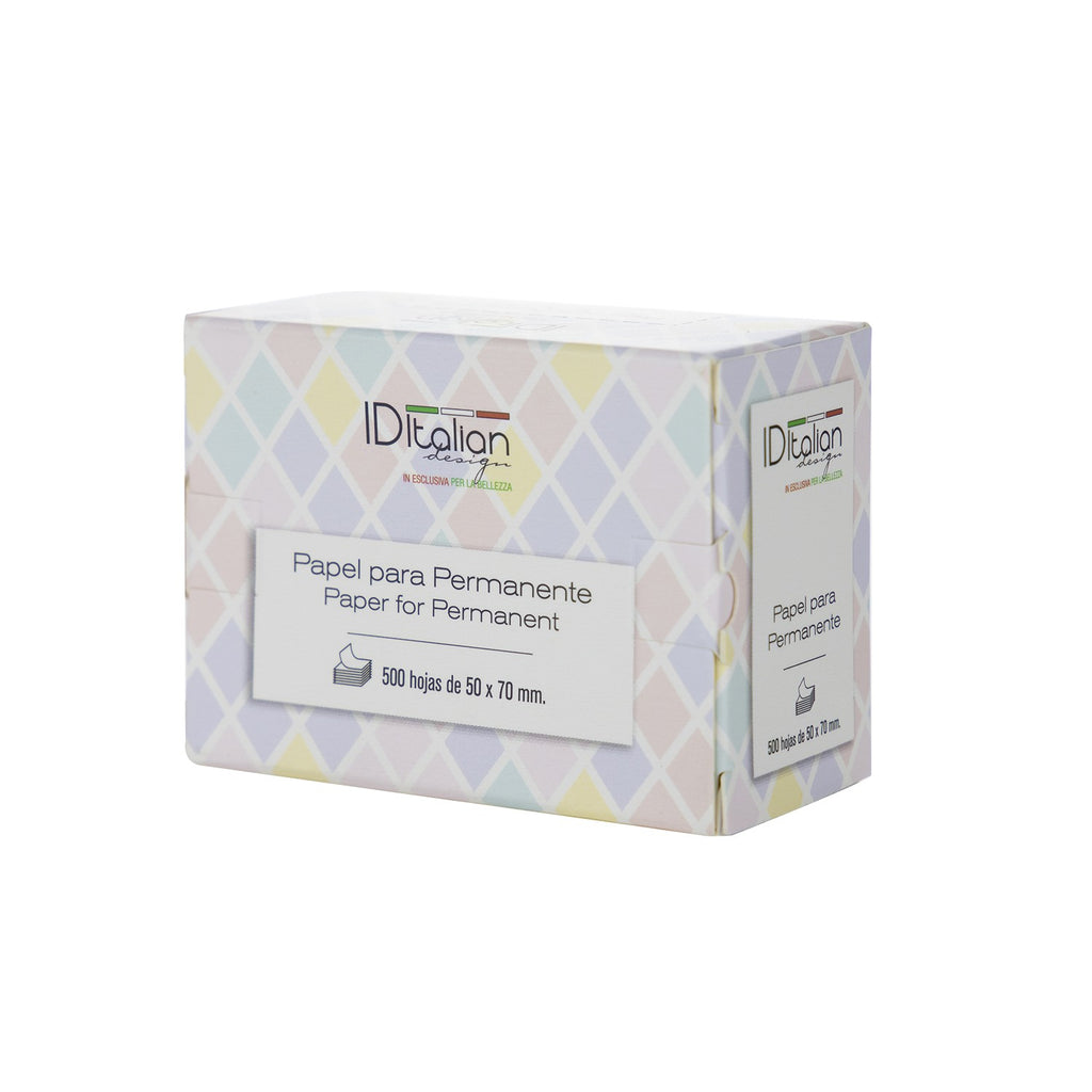 Papel para permanente 50 x 70 mm (500 folhas de papel 22g)