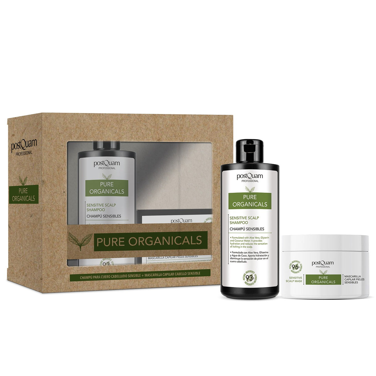 Pack cuir chevelu sensible Organicals