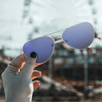 Pilotensonnenbrille Beauvais Deep Blue