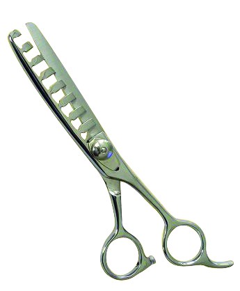 Forbici Layer titanio 8 denti 6.5''