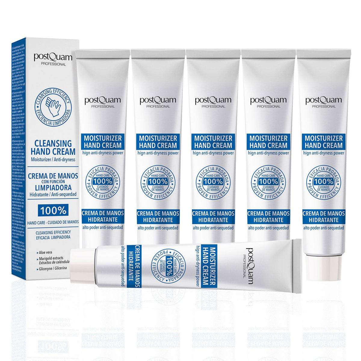 Confezione da 6 creme mani idroalcoliche pqehidhand