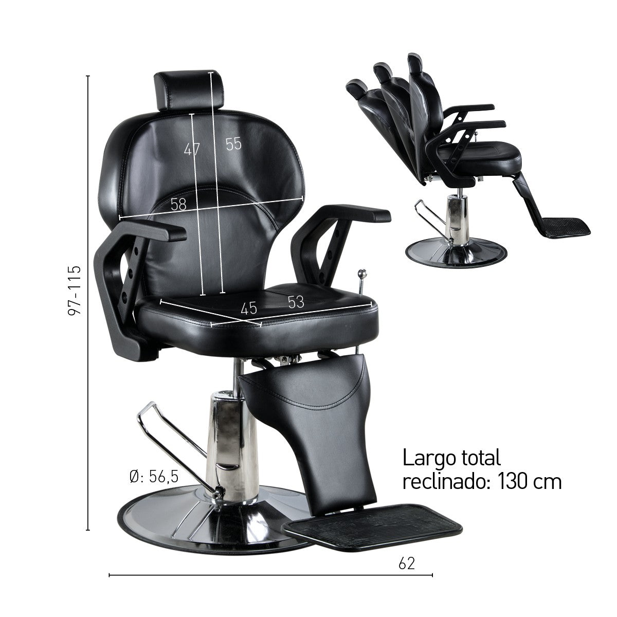 Sillon Barber Basic