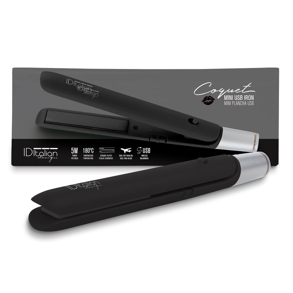 Mini plancha USB coquet black