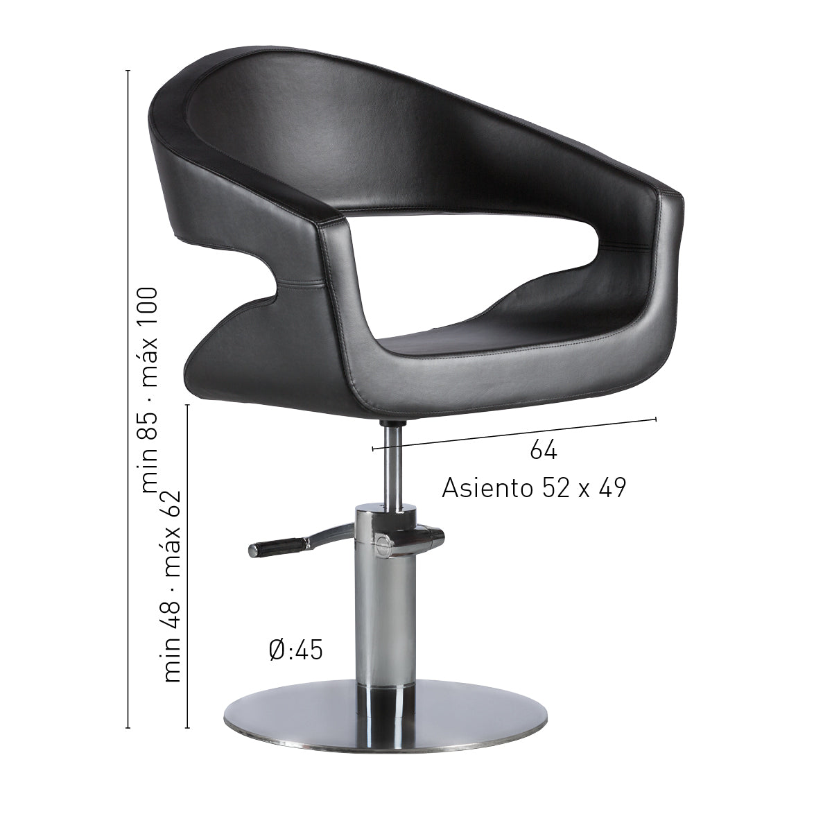 SILLON GLISS NEGRO