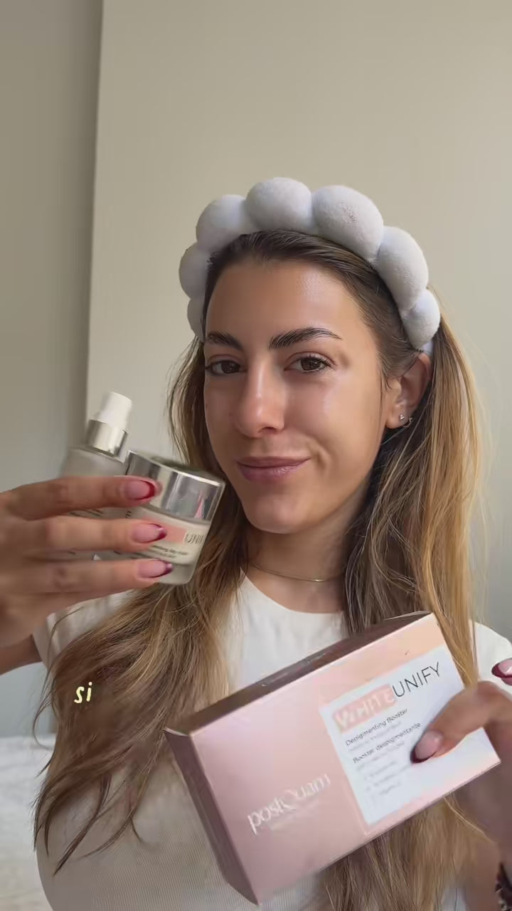 Tu rutina antimanchas en 3 pasos ✨💛
Sérum, crema y booster White Unify para una piel más luminosa y uniforme 💗

(@sanzbustos)

#TheBeautyCorner #WhiteUnify #Antimanchas #GlowSkin #Skincare