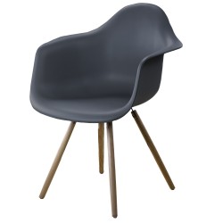 FAUTEUIL STOCOLMO GRIS