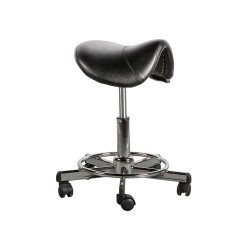TABOURET RODÉO NOIR