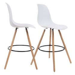 LOTE TABURETE BERLINO BLANCO