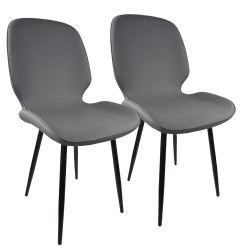 LOTE SILLA AMBERES GRIS