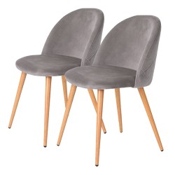 LOTE SILLA GINA GRIS